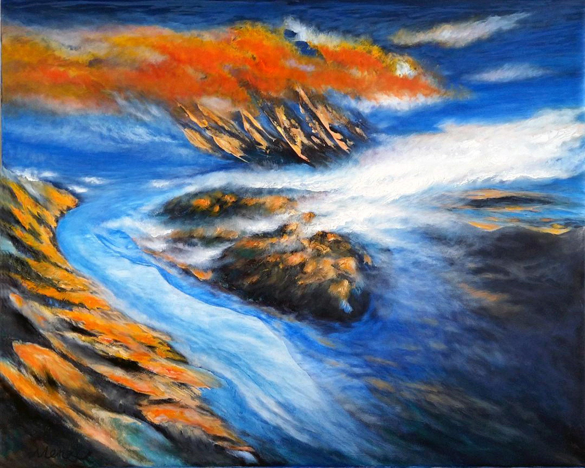 Küste (80x100cm)