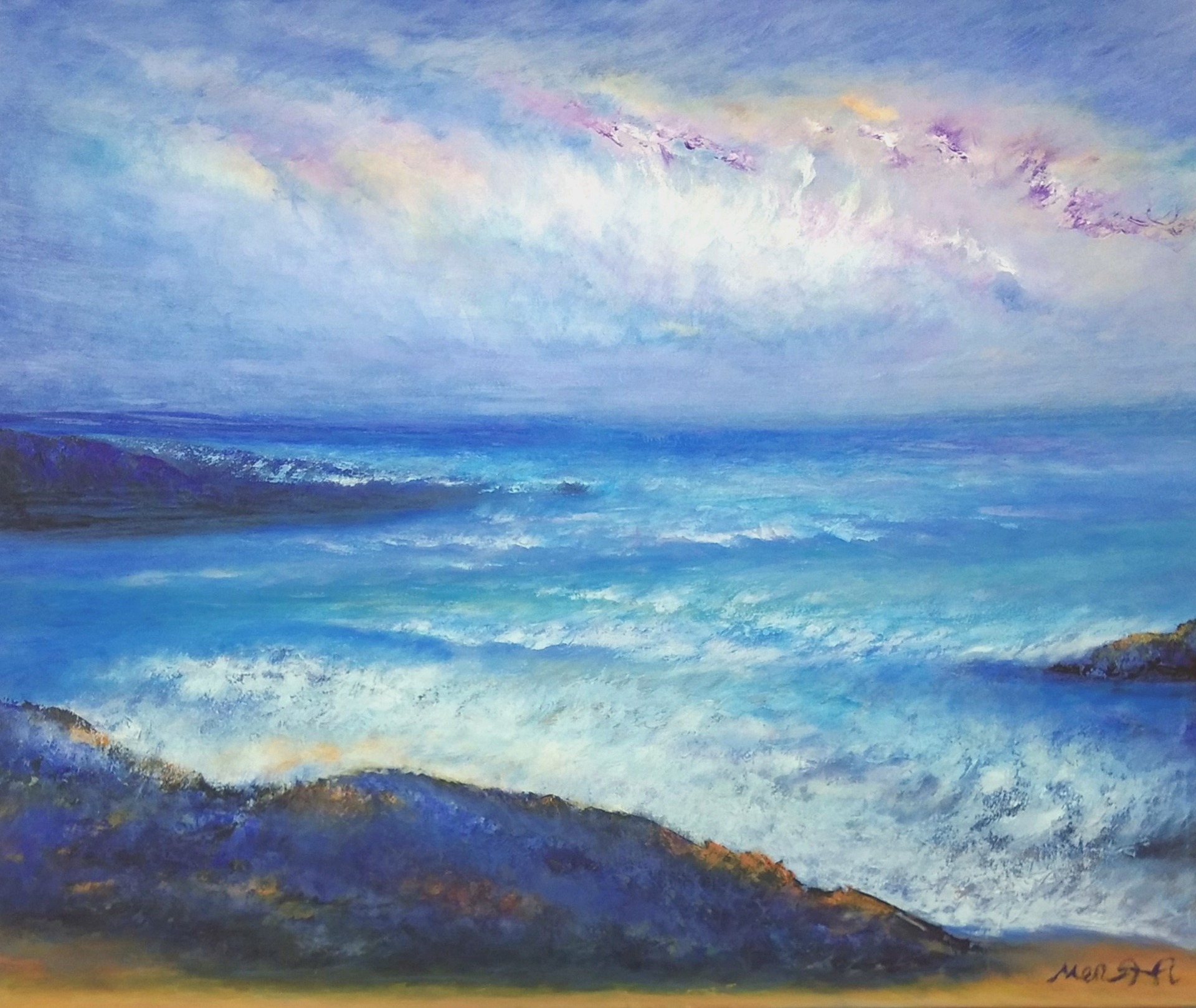 Das Meer (100x120cm)