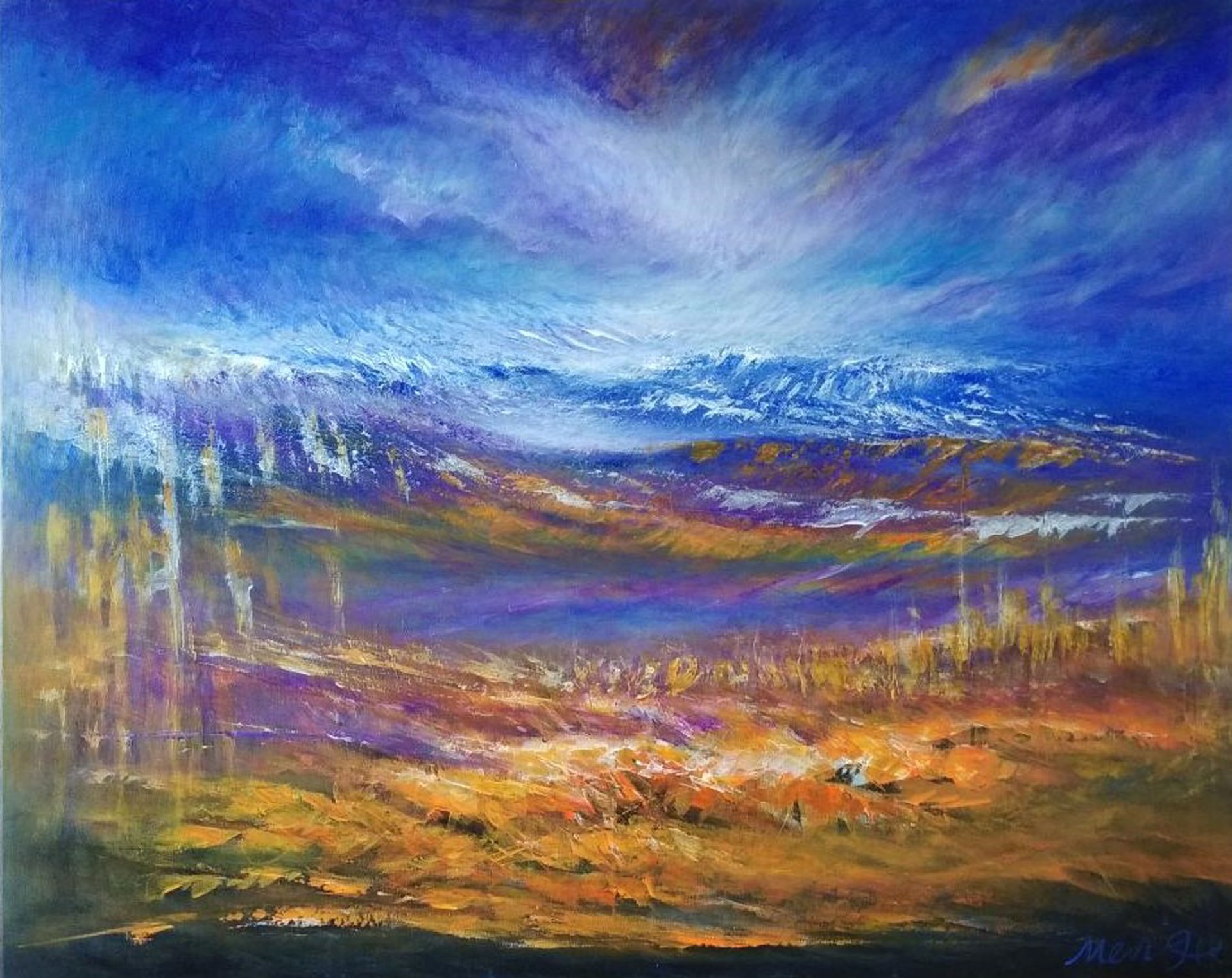 Ende Herbst (80x100cm)