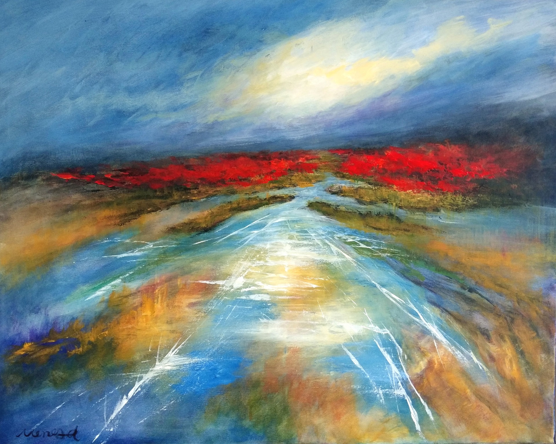 Landschaft (80x100cm)