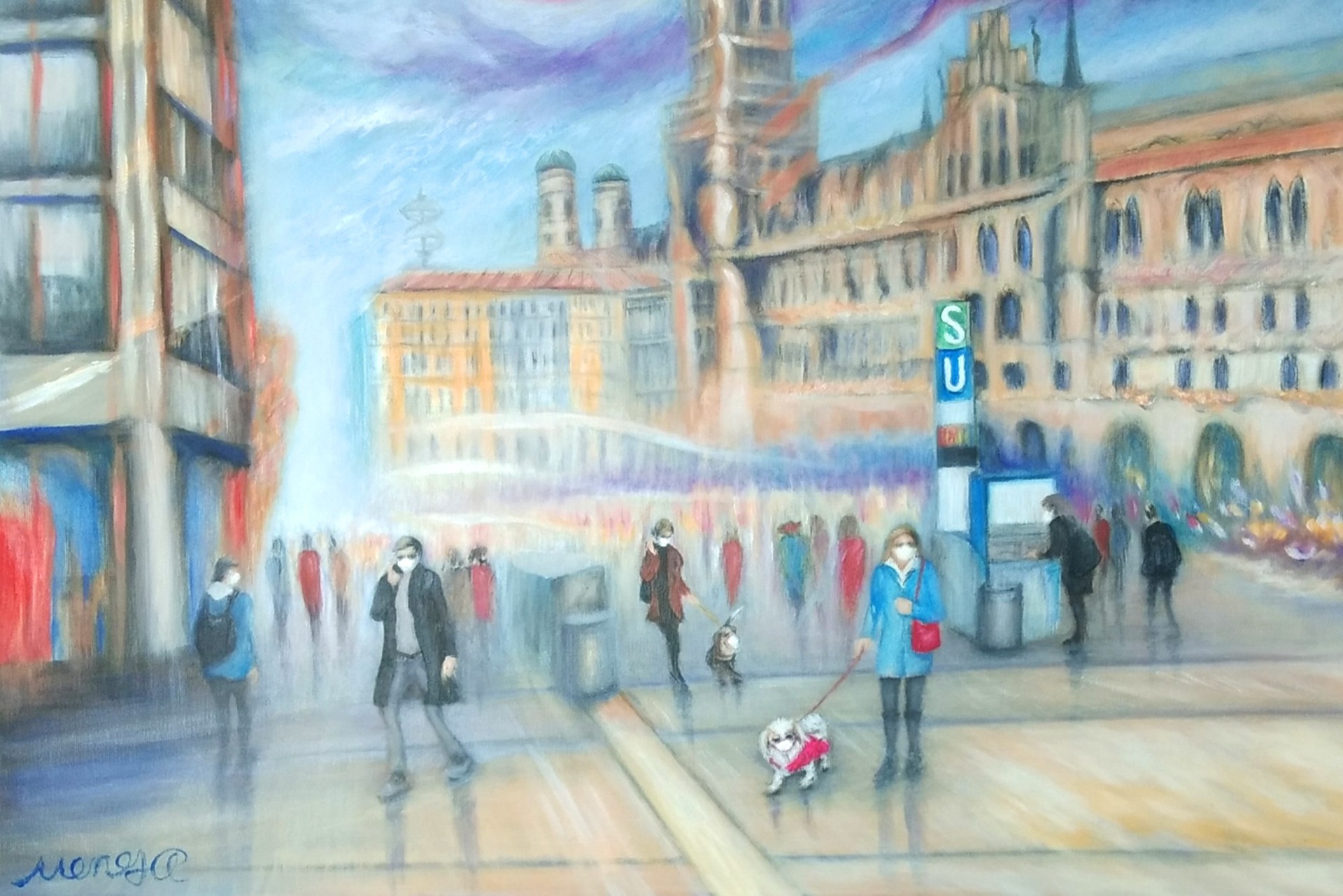 Lockdown(80cmx100cm)