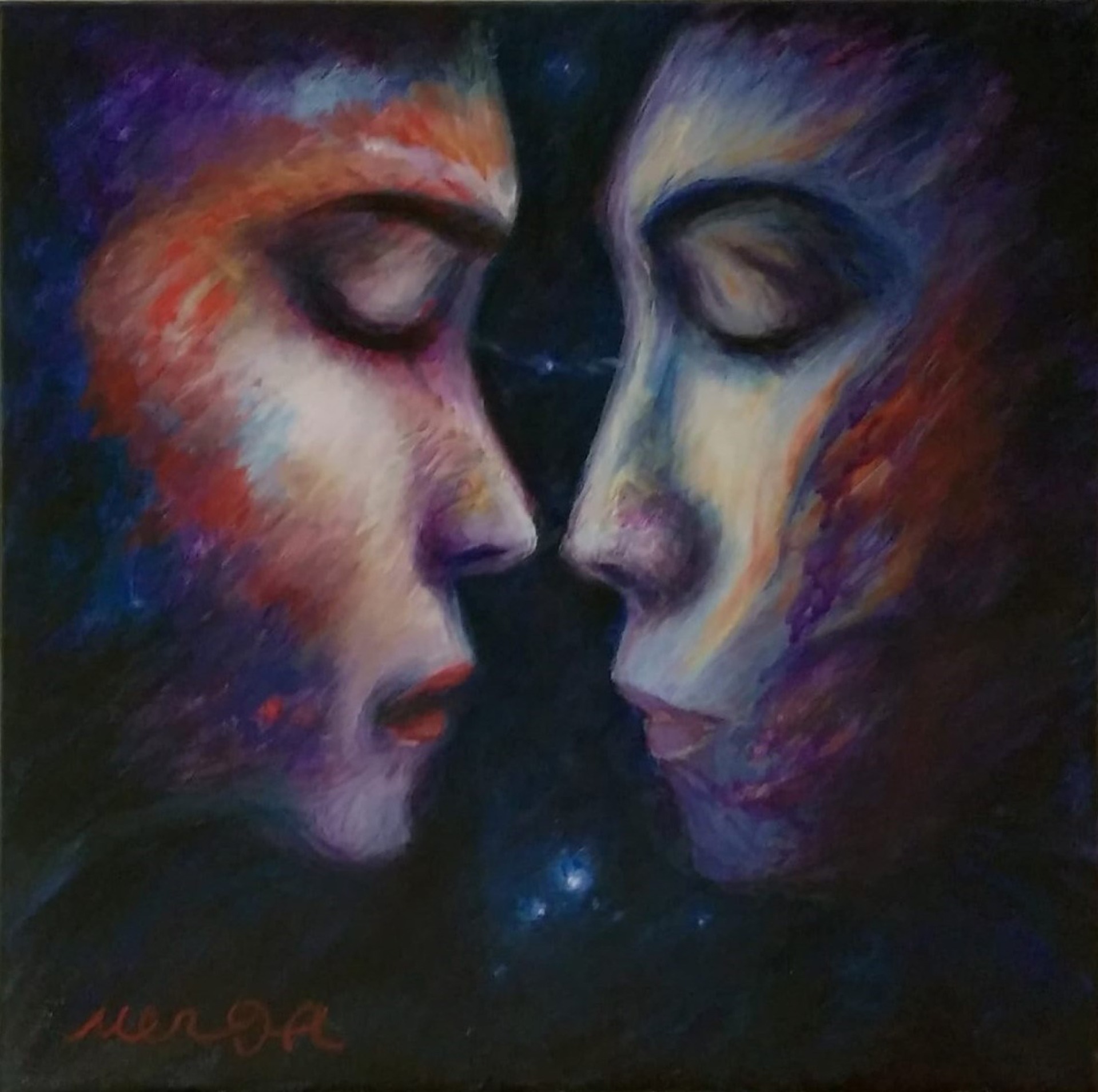 Sinnsucht (40x40cm)